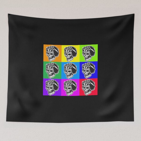 Item preview, retro skull biker designed and sold by jokers-malta.