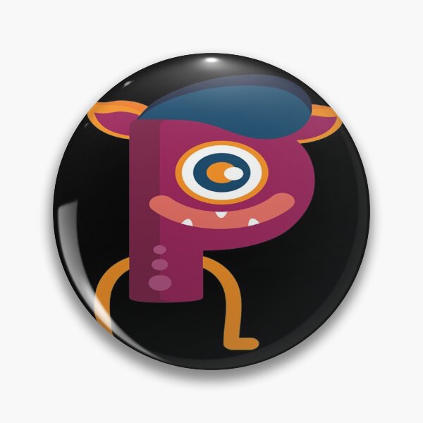 Item preview, Monster Alphabet - Alphabet Monsters P designed and sold by Coder-T.