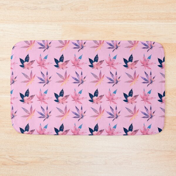 Item preview, Sky High Vibes Pot Leaves ~ Pastel Weed Watercolor Sunset Aesthetic Sticker Pack and Pattern ~ Marijuana Collection Set 1 designed and sold by Neon-Wolf.