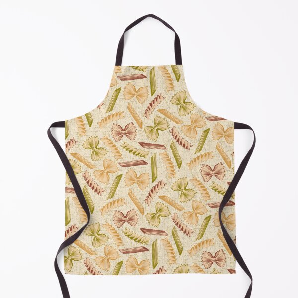 Item preview, Pasta Party - noodle pattern on light designed and sold by NewBranchStudio.