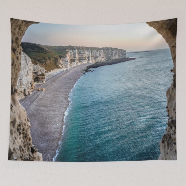 Item preview, White Chalk Cliffs and Arches at Etretat in Normandy designed and sold by Gordon Nelson.