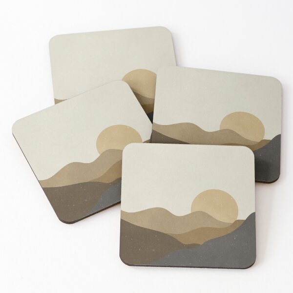 Item preview, Earth Tone Minimalist Landscape designed and sold by ind3finite.
