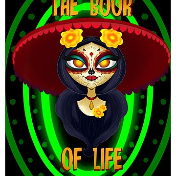 La Muerte Sticker for Sale by Laynedooda