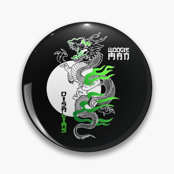 Item preview, Woogieman Disalias Japanese dragon Green designed and sold by Pappistore.