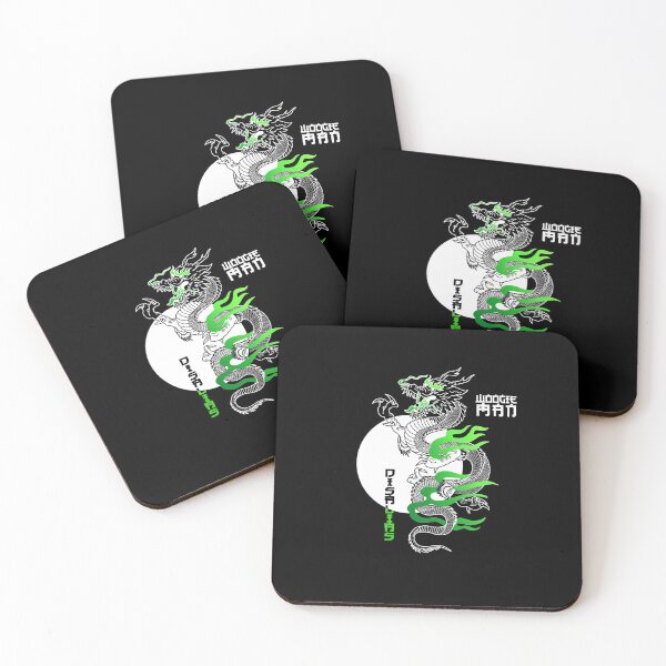 Item preview, Woogieman Disalias Japanese dragon Green designed and sold by Pappistore.