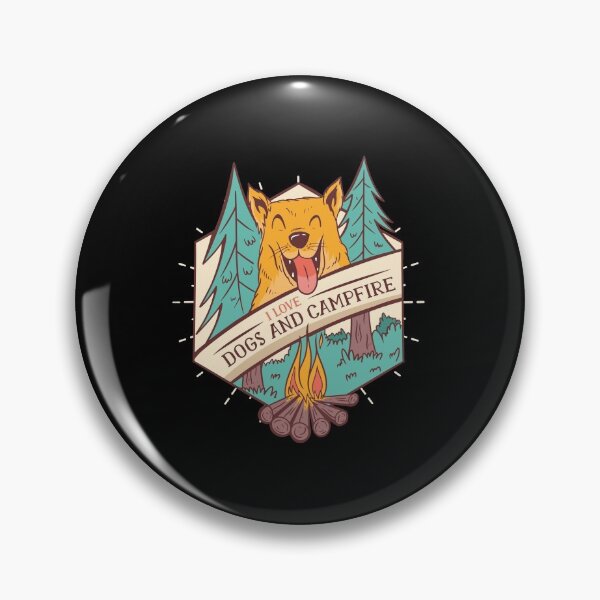 Item preview, I love dogs and campfire designed and sold by CreationFirm.