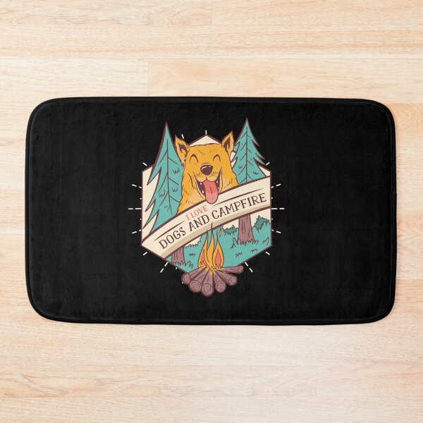 Item preview, I love dogs and campfire designed and sold by CreationFirm.