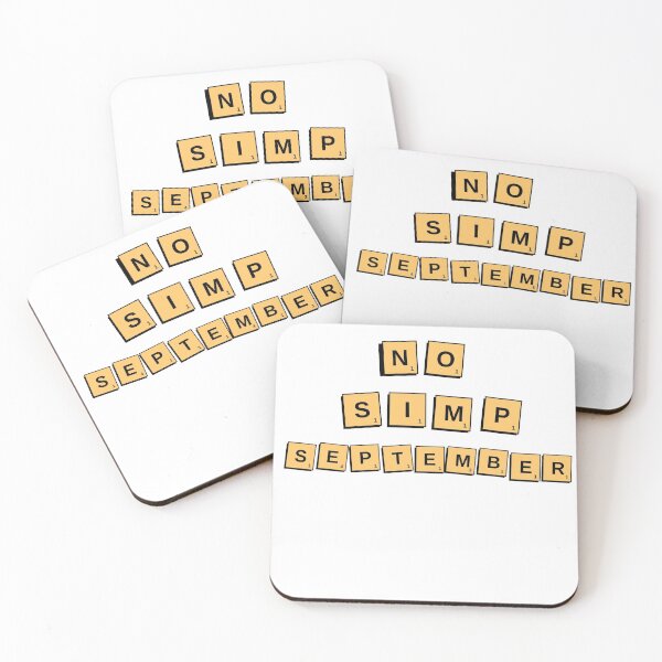 Item preview, No Simp September Sticky Notes designed and sold by dogisbored.