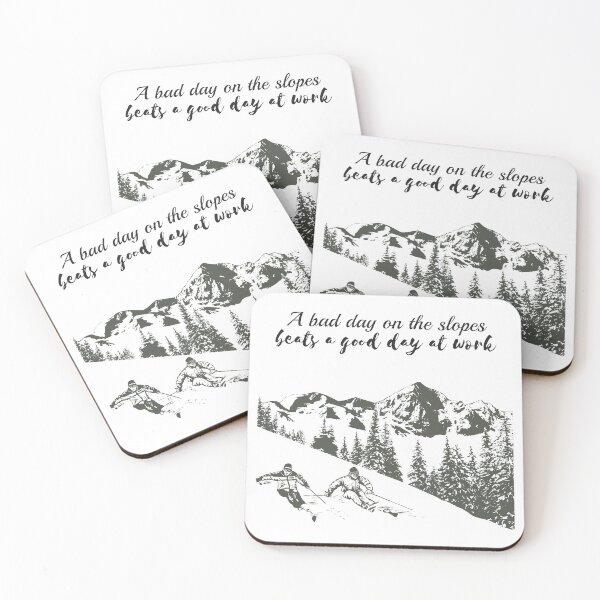 Item preview, A Bad Day On The Slopes Beats A Good Day At Work designed and sold by 4AllTimes.