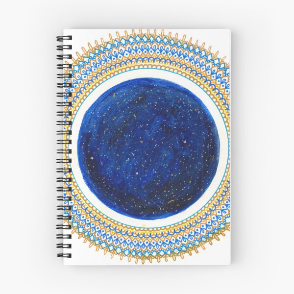 Artikelvorschau, Galaxy Blue & Golden Mandala entworfen und verkauft von DesignPMG.