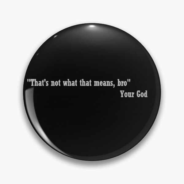 Item preview, God knowledge designed and sold by PillowPuns.