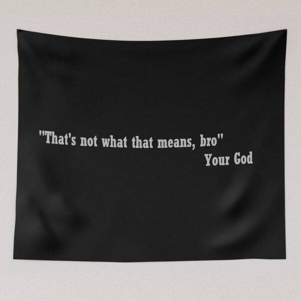 Item preview, God knowledge designed and sold by PillowPuns.
