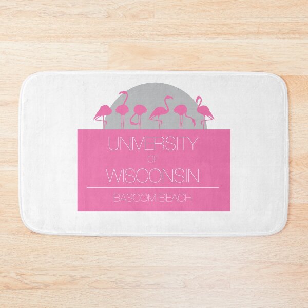 Item preview, University of Wisconsin - Madison Bascom Hill Flamingos designed and sold by BermanDesigns.