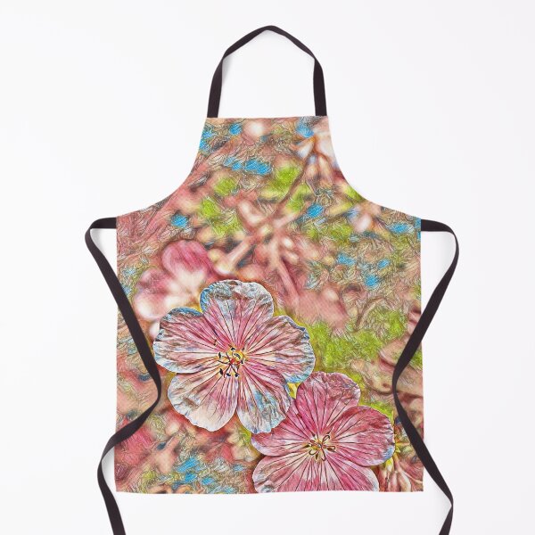 Item preview, Pink Lunapic Geraniums designed and sold by VikingVisual.