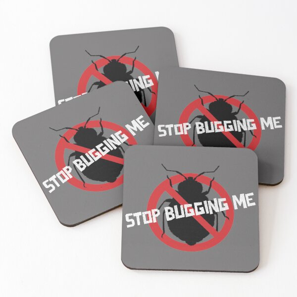 Item preview, Stop Bugging Me designed and sold by Spicy Chilli.