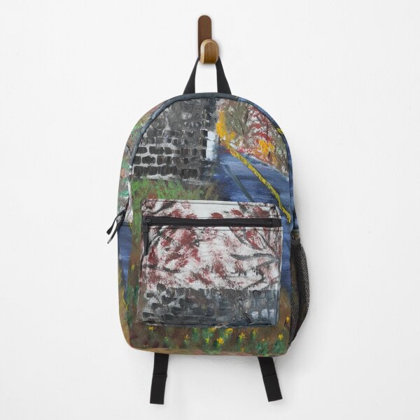 Item preview, Road Bridge Outdoors Adventure, Under The Overpass Painting designed and sold by CiliannArt.