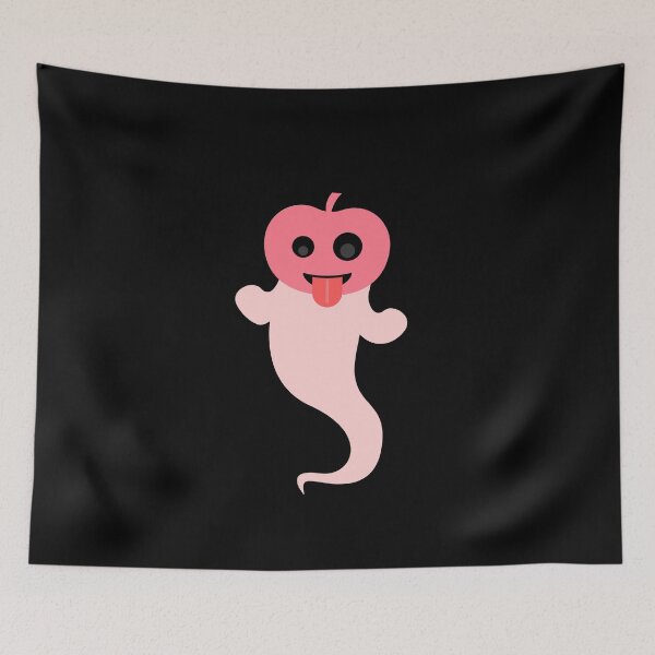 Item preview, Pumpkin Eating Ghosts - pink version designed and sold by Euc lid.