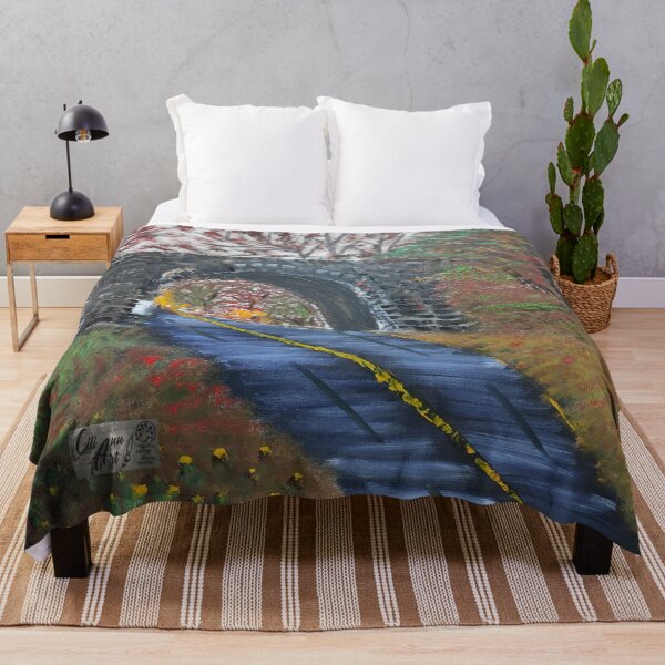 Item preview, Road Bridge Outdoors Adventure, Under The Overpass Painting designed and sold by CiliannArt.