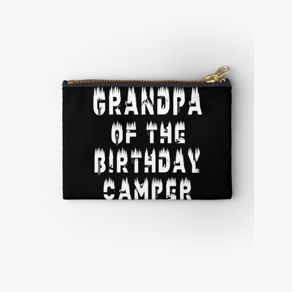 Item preview, Grandpa Of The Birthday Camper Camping Themed Party product designed and sold by Grabitees.