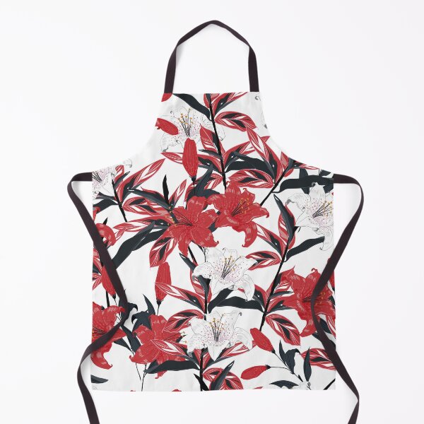 Item preview, Red & White Lilys designed and sold by mischellero.