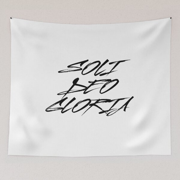 Item preview, Soli Deo Gloria - Brush Typography designed and sold by HalpinDesign.