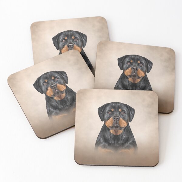 Item preview, Drawing dog rottweiler designed and sold by bonidog.