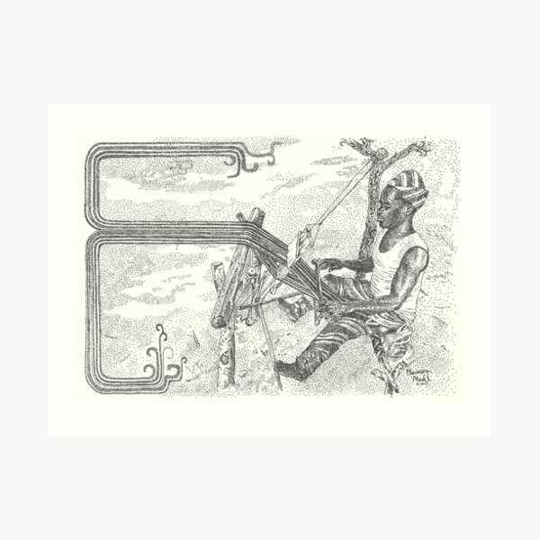 Weaving Earth and Sky Art Print