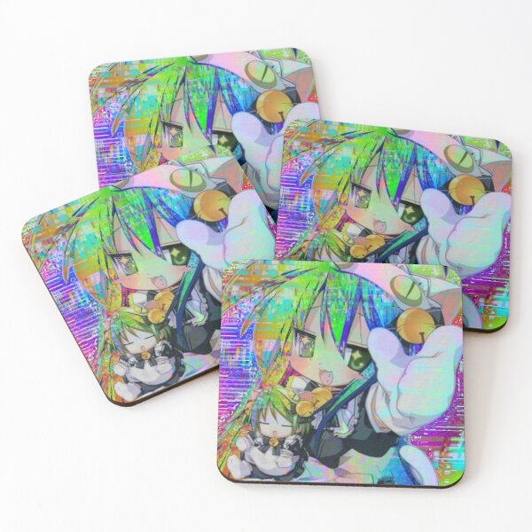 Item preview, Lucky Star Animecore Glitchcore Aesthetic designed and sold by Merch-For-All.