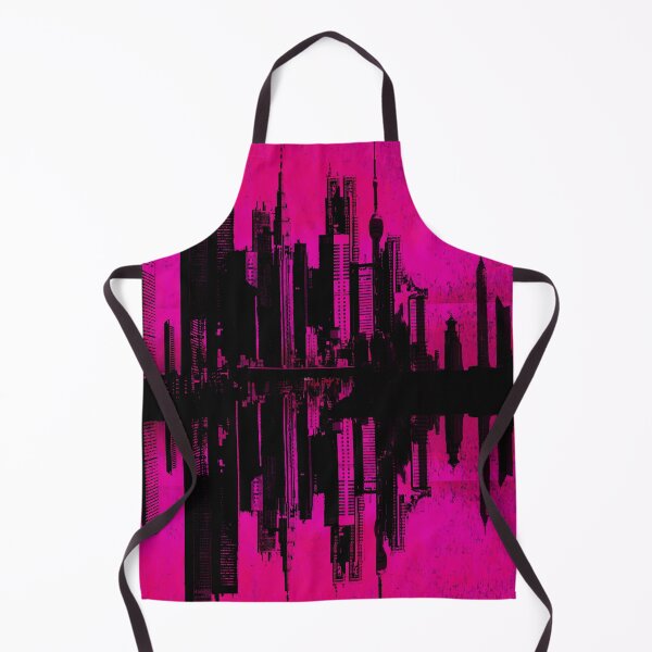 Item preview, CityScape in Hot Pink designed and sold by neverfaraway.