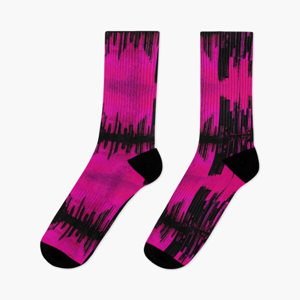 Item preview, CityScape in Hot Pink designed and sold by neverfaraway.