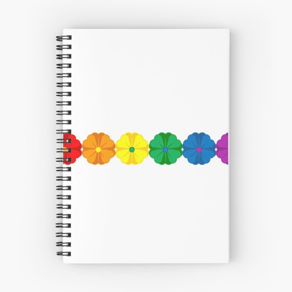 Item preview, LGBT Pride Rainbow Flowers Graphic designed and sold by alex96207.