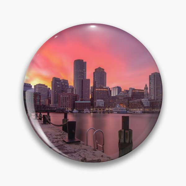 Item preview, Boston Skyline designed and sold by MorganMickleCo.