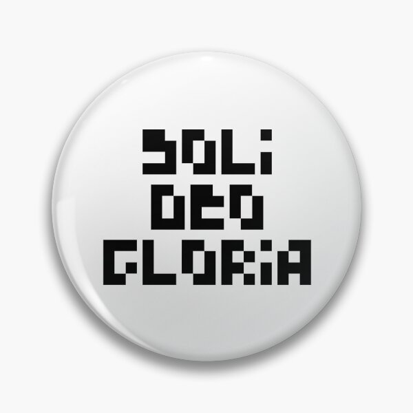 Item preview, Soli Deo Gloria - Pixelated Font designed and sold by HalpinDesign.