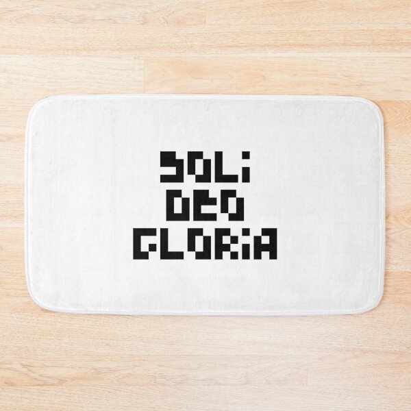Item preview, Soli Deo Gloria - Pixelated Font designed and sold by HalpinDesign.