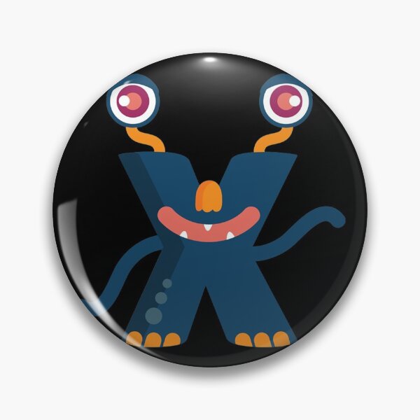 Item preview, Monster Alphabet - Alphabet Monsters X designed and sold by Coder-T.