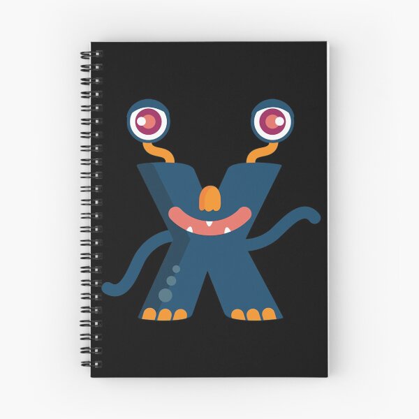 Item preview, Monster Alphabet - Alphabet Monsters X designed and sold by Coder-T.