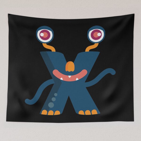 Item preview, Monster Alphabet - Alphabet Monsters X designed and sold by Coder-T.