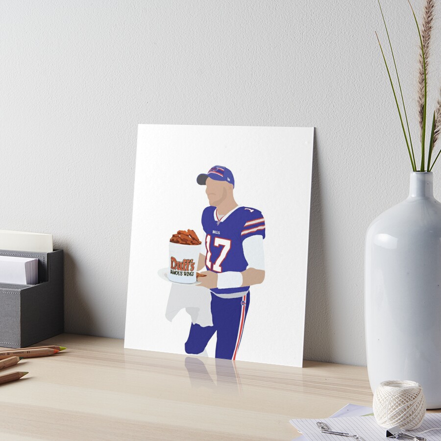 Josh Allen Art Board Print for Sale by condog313