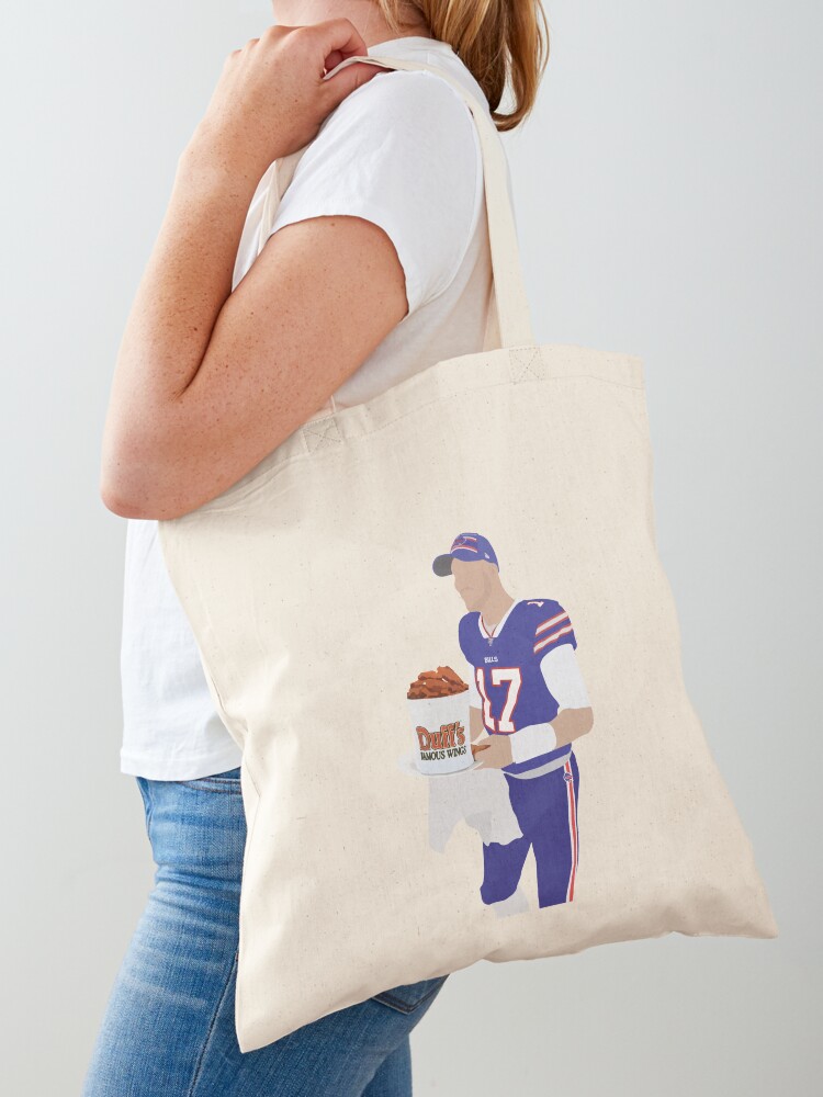 Josh Allen, Buffalo Bills, Duff's Chicken Wings Sticker | Active T-Shirt