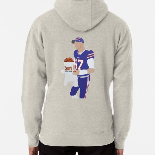 Josh Allen Buffalo Bills Duff's Chicken Wings Unisex Hoodie - Teeruto