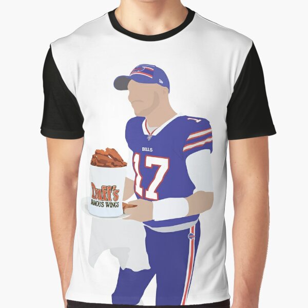 Josh Allen, Buffalo Bills, Duff's Chicken Wings Sticker' Active T