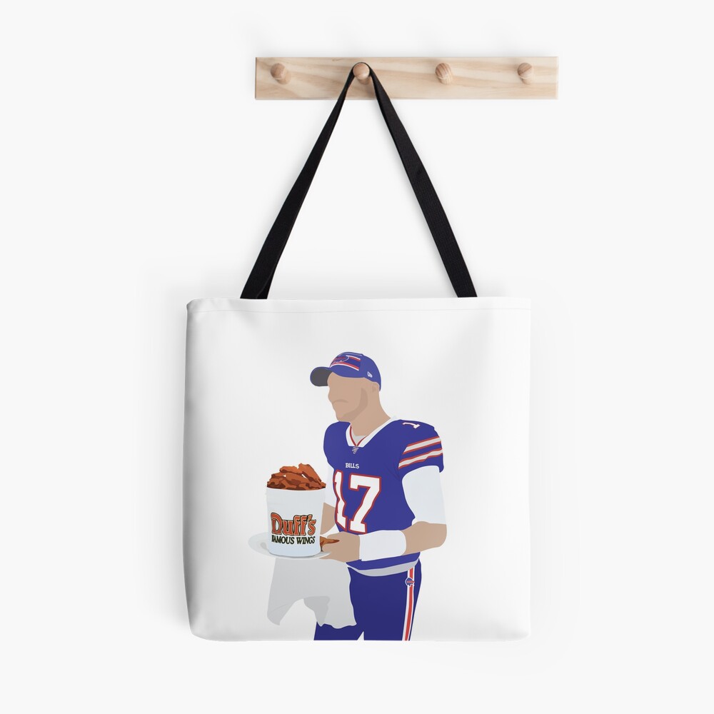 Josh Allen, Buffalo Bills, Duff's Chicken Wings Sticker Active T