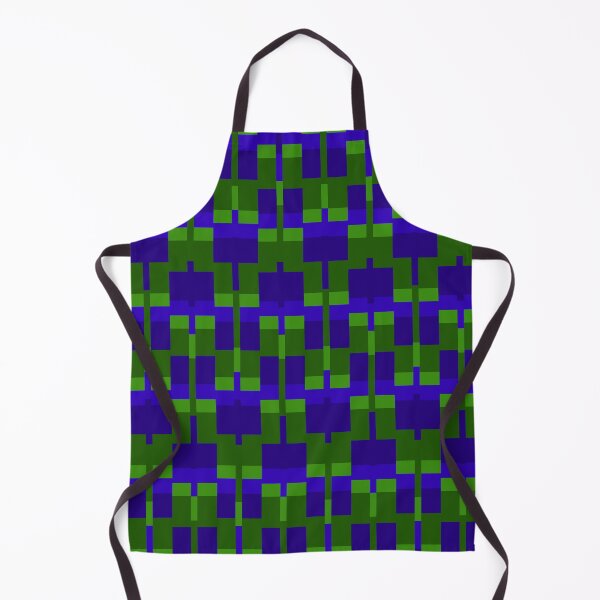 Item preview, Squares in Green and Blue designed and sold by neverfaraway.