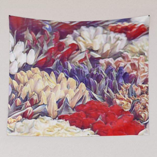 Item preview, Colorful Watercolor Tulips designed and sold by Gordon Nelson.