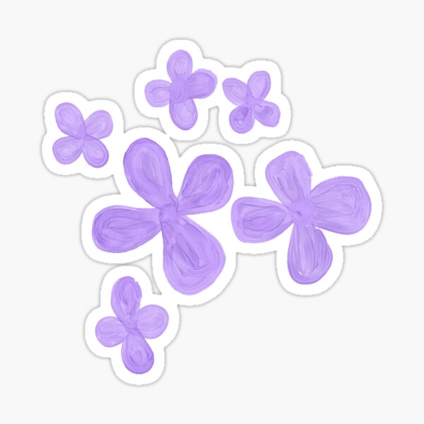 Multi Purple Flowers