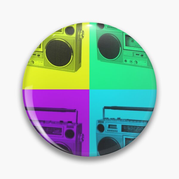 Artikelvorschau, Pop Art Ghetto Blaster entworfen und verkauft von mreleganza.
