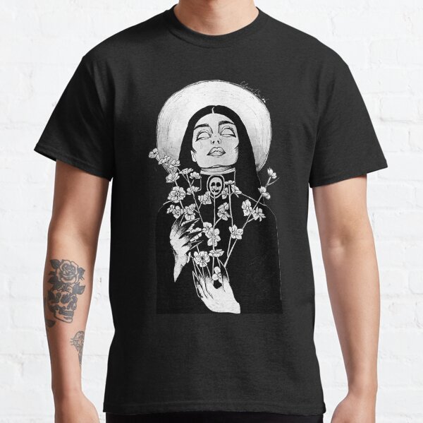 Luna With Periwinkle (black) Classic T-Shirt