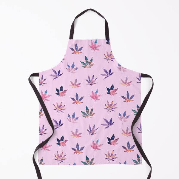 Item preview, Sky High Vibes Pot Leaves ~ Pastel Weed Watercolor Sunset Aesthetic Repeating Seamless Pattern ~ Marijuana Collection Set  designed and sold by Neon-Wolf.