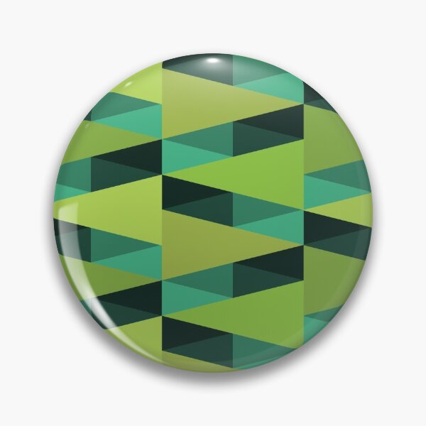 Item preview, Horizontal Triangles Pattern – Green designed and sold by RoguePatterns.