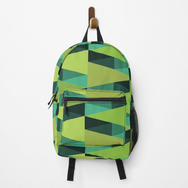 Item preview, Horizontal Triangles Pattern – Green designed and sold by RoguePatterns.